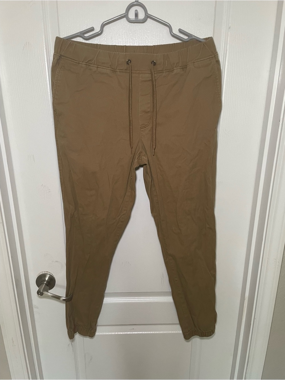 Men's Casual Drawstring Pants - Brown